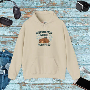 Cozy Hibernate Sweatshirt - Holiday Lounge Apparel - Dipaliz - s / Sand - Hoodies