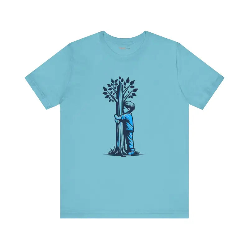 Nature Lover’s Cozy Hug-a-tree Jersey Short Sleeve - T-shirt