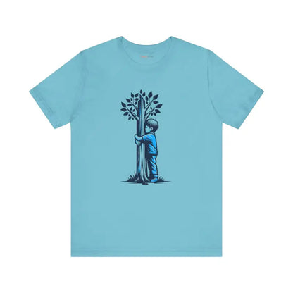 Nature Lover’s Cozy Hug-a-tree Jersey Short Sleeve - T-shirt