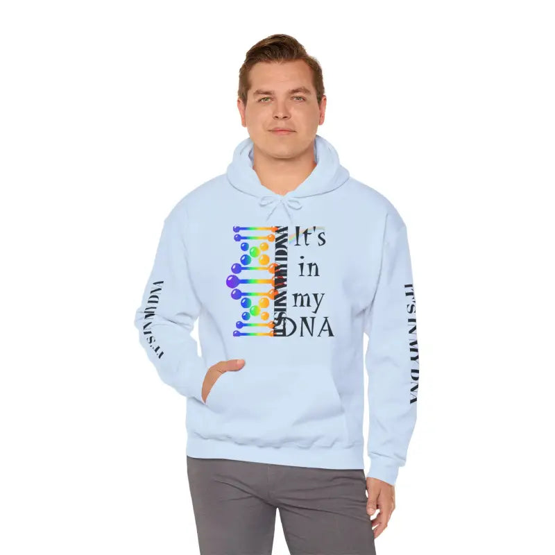 Cozy Kangaroo Unisex Hooded Sweatshirt for Ultimate Relaxation - Light Blue / s Hoodie