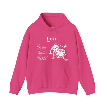 Roar in Style with Cozy Leo Zodiac Sign Sweatshirt - Hoodie