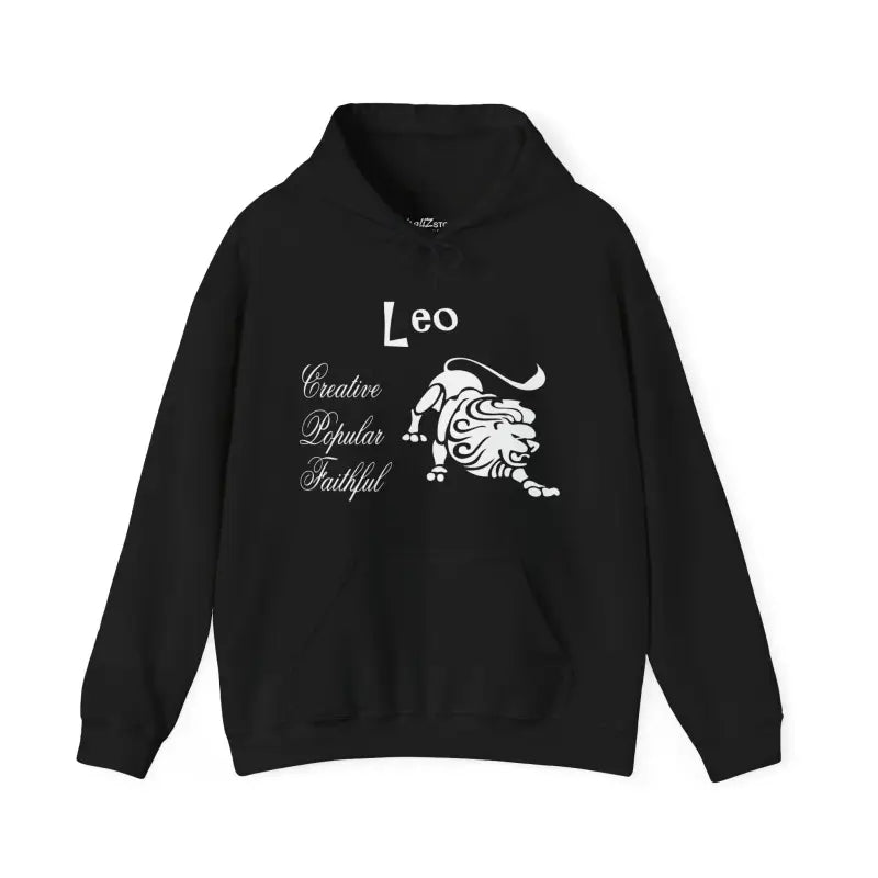 Roar in Style with Cozy Leo Zodiac Sign Sweatshirt - Hoodie