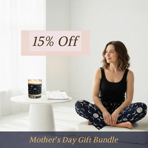Cozy Morning Gift Set – Pajamas Candle & Notepad - Product