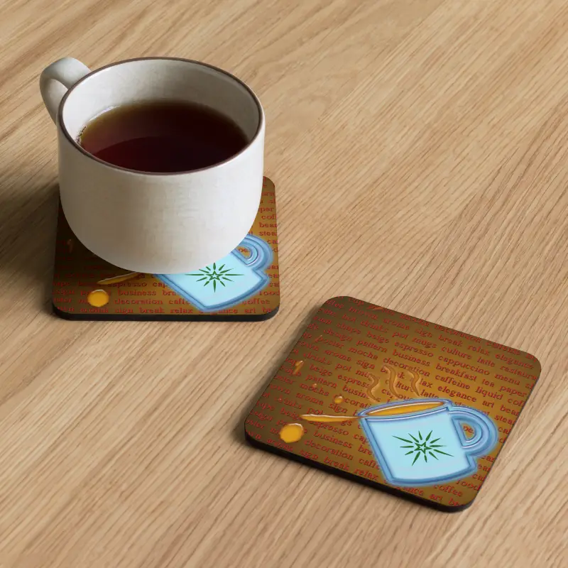 Heat-resistant Coffee Coasters for Cozy Mornings - Kitchen and Dining