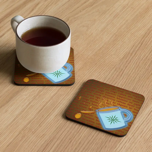 Heat Resistant Coffee Mug Coaster - Hardboard Mdf - Dipaliz - Coasters
