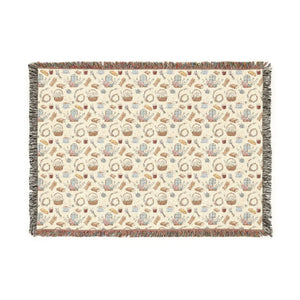 Terracotta, ochre and dusty teal tiles on the DipaliZ mosaic blanket
