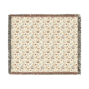 DipaliZ mosaic woven blanket in 52 by 37, 60 by 50 and 80 by 60 inch sizes