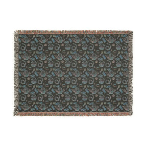 DipaliZ boho geometric woven throw for sofas, bed ends and living rooms