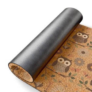 Cozy Owl Doormat - Tufted Coir Coconut Fiber - Dipaliz - 24’’ x 16’’ - Door Mats