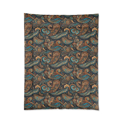 Snuggle in Style: Trendy Paisley Pattern Comforter 2024 - Home Decor