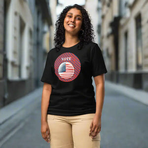 Election Season Tee Cozy Patriotic Unisex Vote T-shirt - Dipaliz - T-shirts