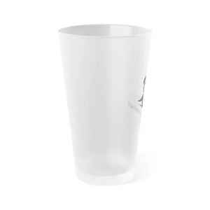 Tumblers - Cozy Penguin Sliding Frosted Matte Finish Beer Glass - Dipaliz 16oz
