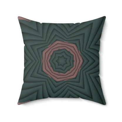 Cozy Pink Abstract Pillow: Elevate your Space with Elegance - Home Decor