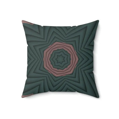 Cozy Pink Abstract Pillow: Elevate your Space with Elegance - Home Decor