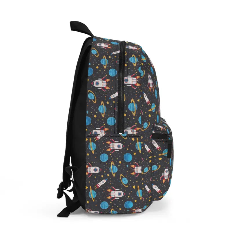 Blast off with the Cozy Rocket Backpack for Adventures! - one Size Bags