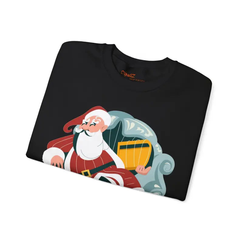 Get Cozy with our Santa Claus Heavy Blend Crewneck Sweatshirt