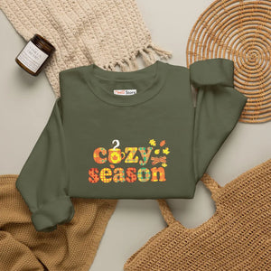 Cozy Season Floral Crewneck Sweatshirt - Sweatshirts