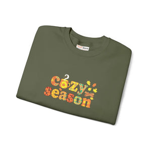 Cozy Season Floral Crewneck Sweatshirt - Sweatshirts