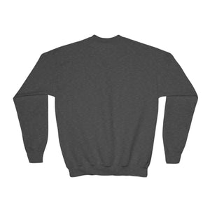 Cozy Season Youth Crewneck Sweatshirt - Fall Leaves Graphic - Sweatshirts
