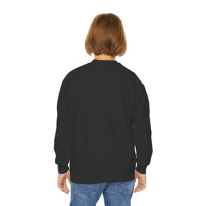 Cozy Season Youth Crewneck Sweatshirt - Fall Leaves Graphic - Sweatshirts