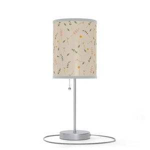 Home Decor - Simple Flowers Pattern Lamp Stand - Enchanting Glow - Dipaliz