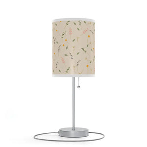 Home Decor - Simple Flowers Pattern Lamp Stand - Enchanting Glow - Dipaliz
