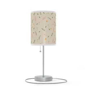 Home Decor - Simple Flowers Pattern Lamp Stand - Enchanting Glow - Dipaliz