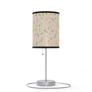 Home Decor - Simple Flowers Pattern Lamp Stand - Enchanting Glow - Dipaliz
