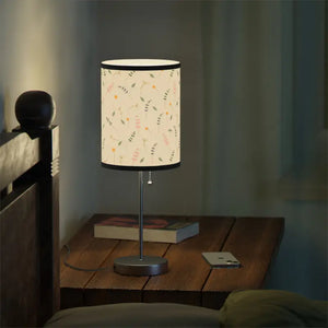 Simple Flowers Pattern Lamp Stand - Cozy Enchanting Glow - Dipaliz - Black / Silver / one Size - Lamps