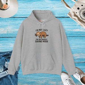 Cozy Sloth Hoodie - Energy Saving Mode Heavy Blend - Dipaliz - Hoodies