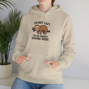 Cozy Sloth Hoodie - Energy Saving Mode Heavy Blend - Dipaliz - Hoodies
