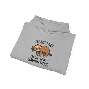 Cozy Sloth Hoodie - Energy Saving Mode Heavy Blend - Dipaliz - Hoodies