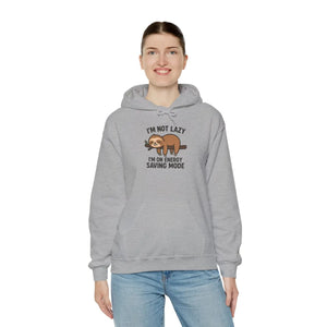 Cozy Sloth Hoodie - Energy Saving Mode Heavy Blend - Dipaliz - Hoodies