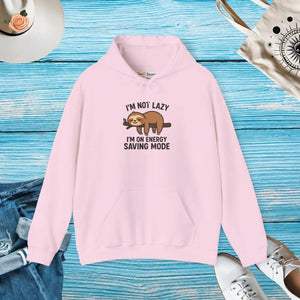 Cozy Sloth Hoodie - Energy Saving Mode Heavy Blend - Dipaliz - Hoodies