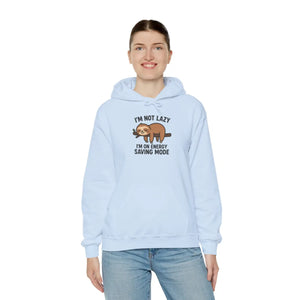Cozy Sloth Hoodie - Energy Saving Mode Heavy Blend - Dipaliz - Hoodies
