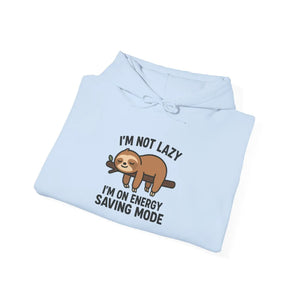 Cozy Sloth Hoodie - Energy Saving Mode Heavy Blend - Dipaliz - Hoodies