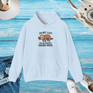 Cozy Sloth Hoodie - Energy Saving Mode Heavy Blend - Dipaliz - Hoodies