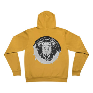 Soft Aries Zodiac Sign Sponge Fleece Pullover - Dipaliz - Hoodies