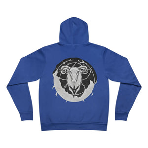 Soft Aries Zodiac Sign Sponge Fleece Pullover - Dipaliz - Hoodies