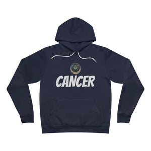 Celestial Cancer Zodiac Sign Hoodie Sponge Fleece - Dipaliz - Hoodies