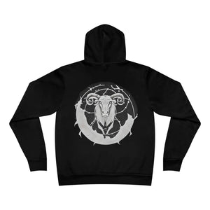 Soft Aries Zodiac Sign Sponge Fleece Pullover - Dipaliz - Hoodies