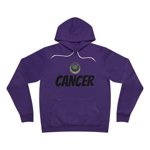 Celestial Cancer Zodiac Sign Hoodie Sponge Fleece - Dipaliz - Hoodies