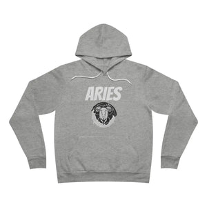 Soft Aries Zodiac Sign Sponge Fleece Pullover - Dipaliz - Hoodies