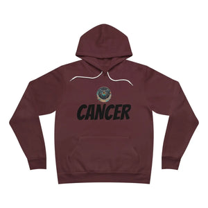 Celestial Cancer Zodiac Sign Hoodie Sponge Fleece - Dipaliz - Hoodies