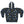 Sun Moon Stars Black Zipper Hoodie with Roomy Hood - Dipaliz - Xs - Hoodies
