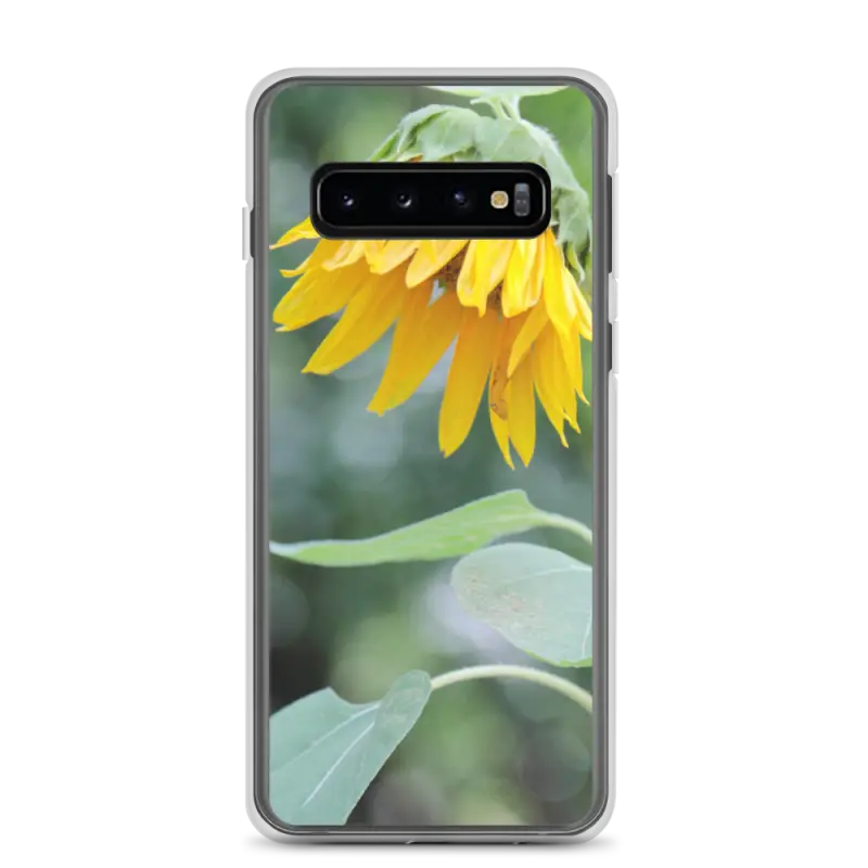 Cozy Sunflower Samsung Case: Stylish Protection you Need - Galaxy S10 Phone Case