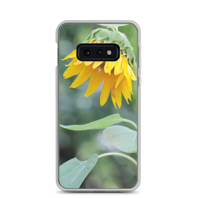 Cozy Sunflower Samsung Case: Stylish Protection you Need - Galaxy S10e Phone Case