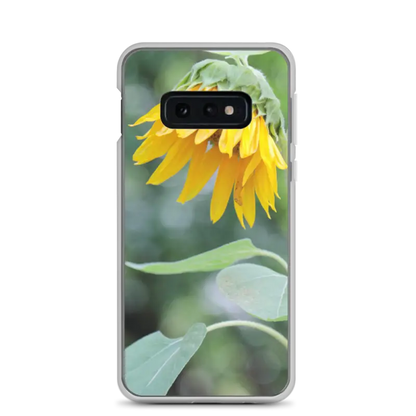 Cozy Sunflower Samsung Case: Stylish Protection you Need - Galaxy S10e Phone Case