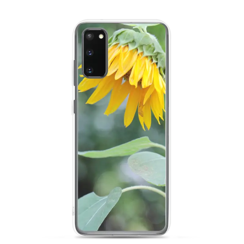 Cozy Sunflower Samsung Case: Stylish Protection you Need - Galaxy S20 Phone Case