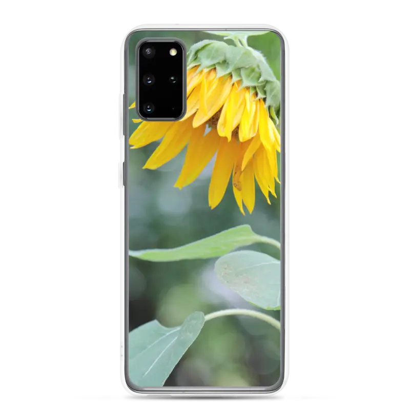 Cozy Sunflower Samsung Case: Stylish Protection you Need - Galaxy S20 Plus Phone Case